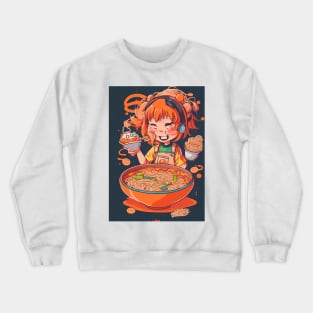 girl cute Crewneck Sweatshirt